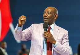 A file photo of President William Ruto.